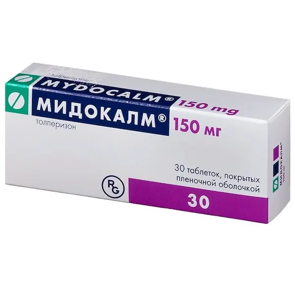 Tolperisone (Mydocalm) 150 mg - [30 tablets]