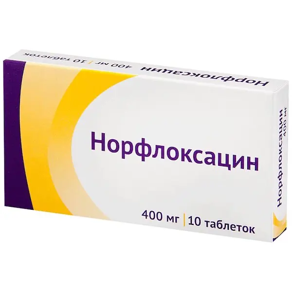 Norfloxacin 400 mg - [10 tablets]