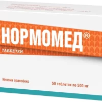 Inosine pranobex (Normomed) 500 mg - [50 tablets]