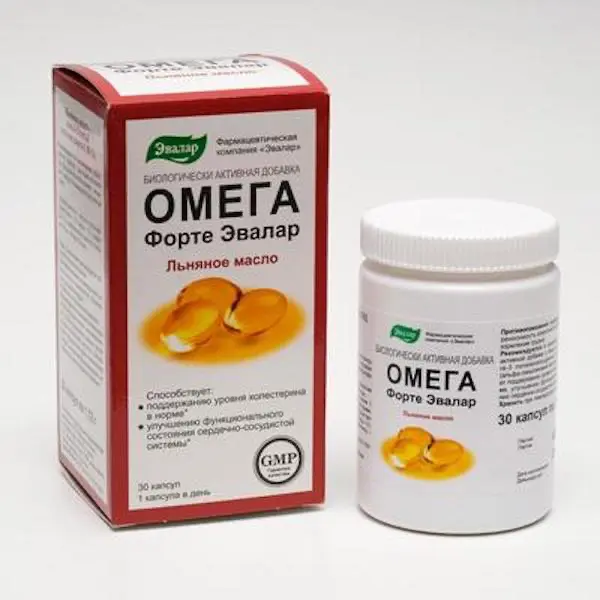 Omega Forte Evalar 1.12 mg - [30 capsules]