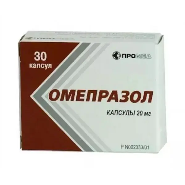 Omeprazole 20 mg - [30 capsules]