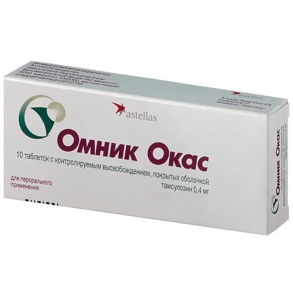 Tamsulosin (Omnic Ocas) controlled release 0.4 mg - [10 tablets]