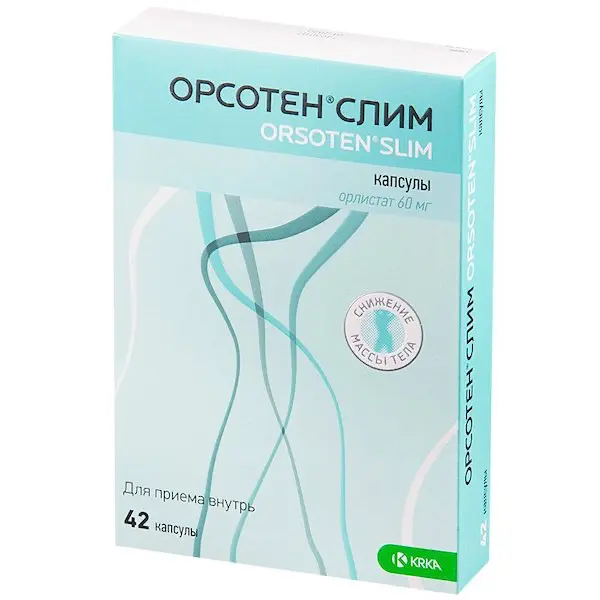 Orlistat (Orsoten Slim) 60 mg - [42 capsules]