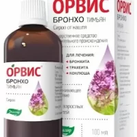 Thyme (Orvis Broncho Timyan Evalar) syrup from cough - [100 ml vial]