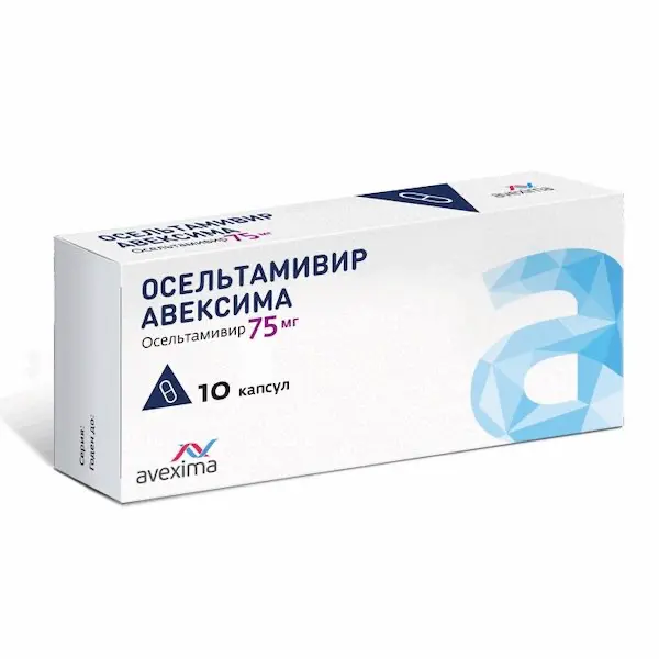 Oseltamivir Avexima 75 mg - [10 capsules]