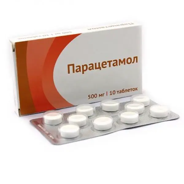 Paracetamol 500 mg - [10 tablets]