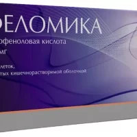 Mycophenolic acid (Felomika) 180 mg - [100 tablets]