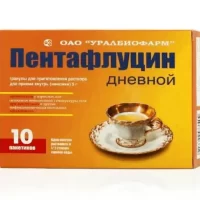 Paracetamol, caffeine monohydrate, ascorbic acid (Pentaflucin for day) granules for oral solution 5 g - [10 sachets]
