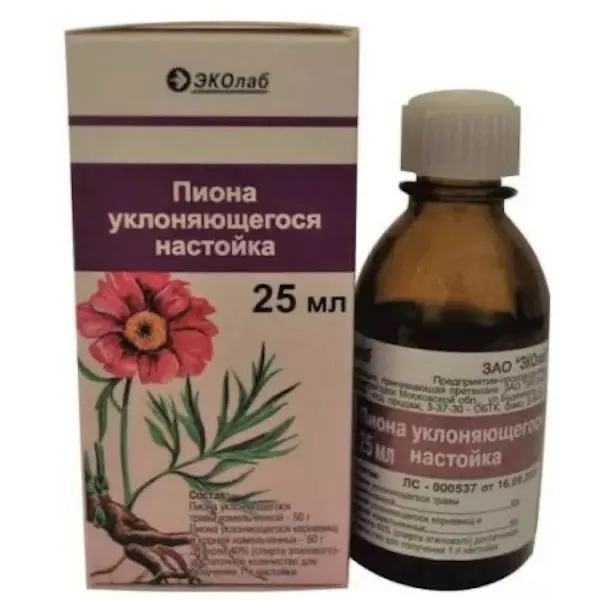 Peony evading herb, rhizomes and roots (Paeoniae anomalae) tinctura - [25 ml vial]