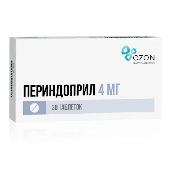 Perindopril 4 mg - [30 tablets]
