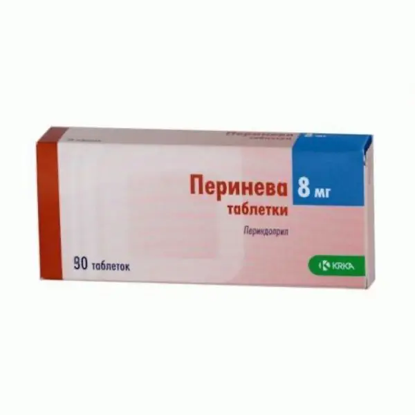 Perindopril (Perineva) 8 mg - [90 tablets]