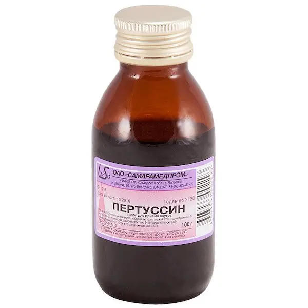 Thyme extract (Pertussin) syrup - [100 ml vial]