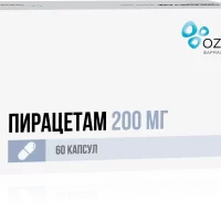 Piracetam 200 mg - [60 tablets]
