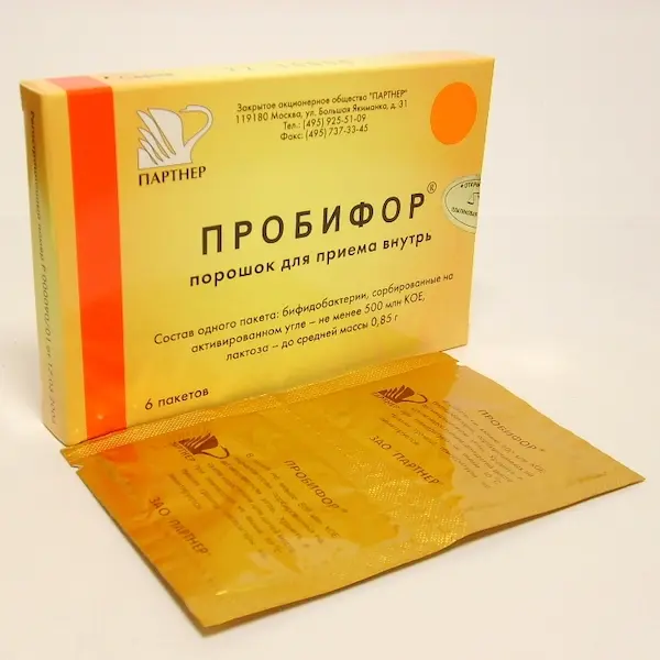 Bifidobacterium bifidum (Probifor) oral 500000000 CFU - [6 sachets]