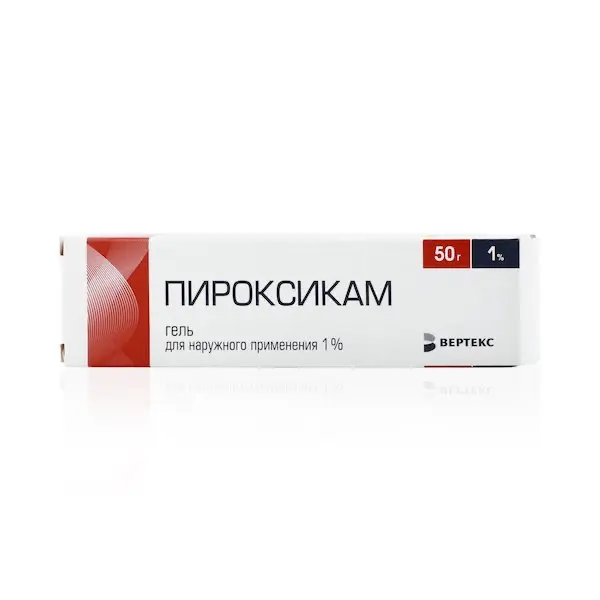 Piroxicam gel 1% - [50 g tube]
