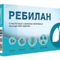 Extract of pine, acinus semen, thyme (Rebilan) 0.4 g - [36 capsules]