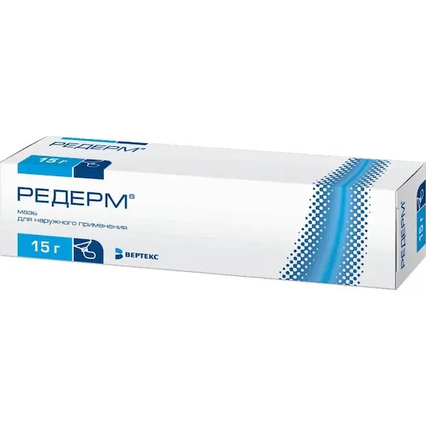 Salicylic acid, betamethasone (Rederm) ointment - [15 g tube]