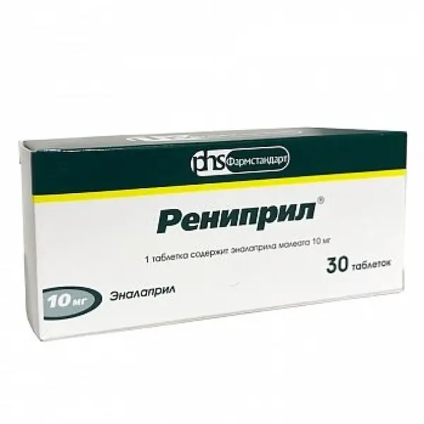 Enalapril (Renipril) 10 mg - [30 tablets]
