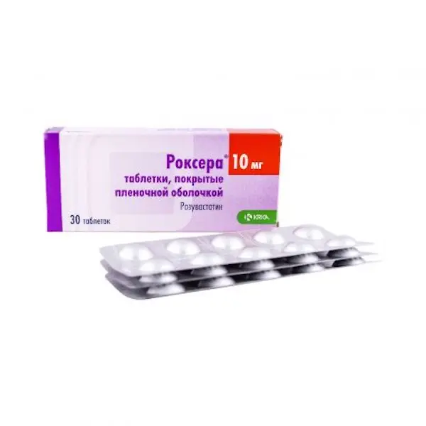 Rosuvastatin (Roxera) 10 mg - [30 tablets]