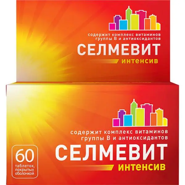 Multivitamins with trace elements (Selmevit Intensiv) - [60 tablets]