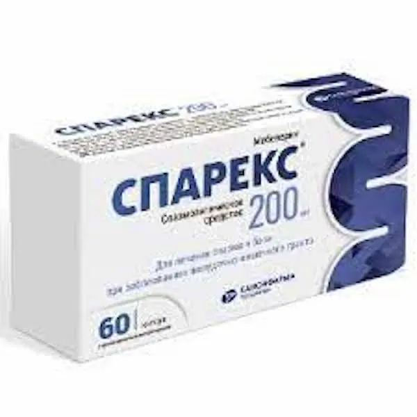 Mebeverine (Sparex) 200 mg - [60 capsules]