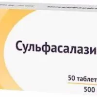 Sulfasalazine 500 mg - [50 tablets]