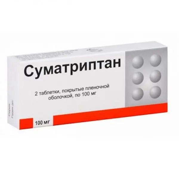 Sumatriptan 100 mg - [2 tablets]