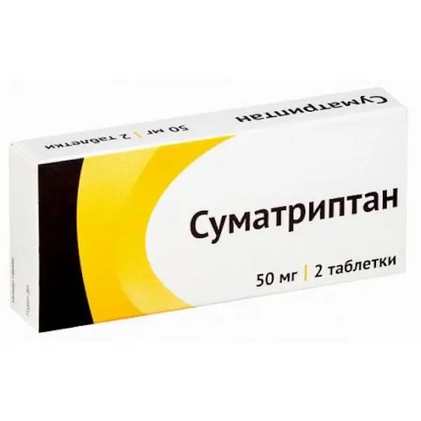 Sumatriptan 50 mg - [2 tablets]