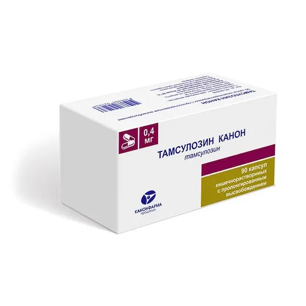 Tamsulosin Canon prolonged action 0.4 mg - [90 capsules]