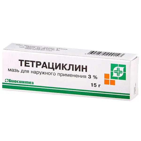 Tetracycline ointment 3% - [15 g tube]