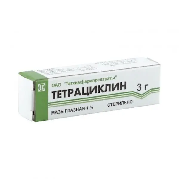 Tetracycline eye ointment 1% - [3 g tube]