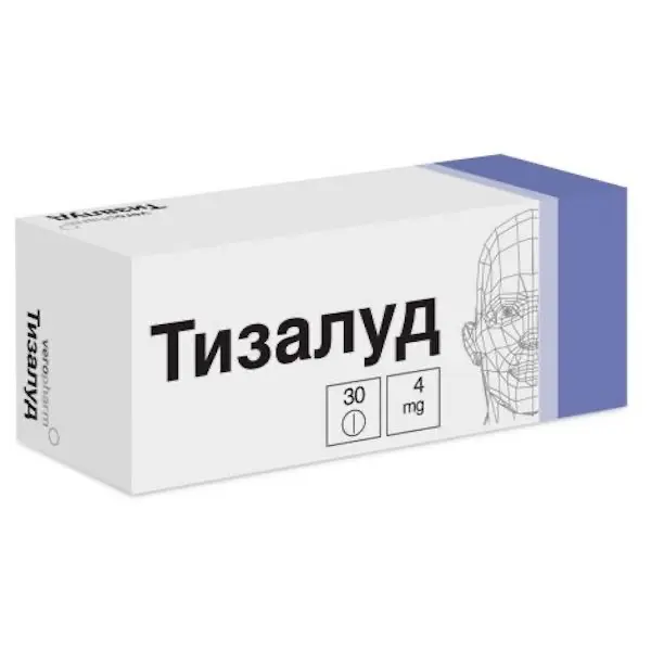 Tizanidine (Tisalud) 4 mg - [30 tablets]
