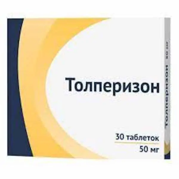 Tolperisone 50 mg - [30 tablets]