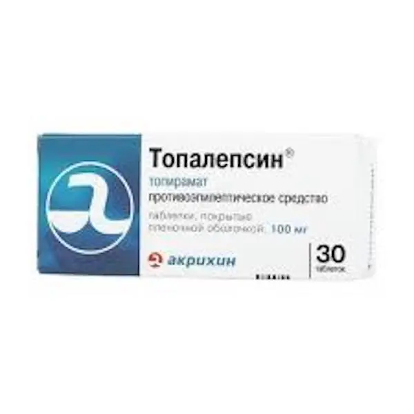 Topiramate (Topalepsin) 100 mg - [30 tablets]