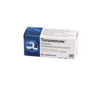 Topiramate (Topalepsin) 50 mg - [30 tablets]