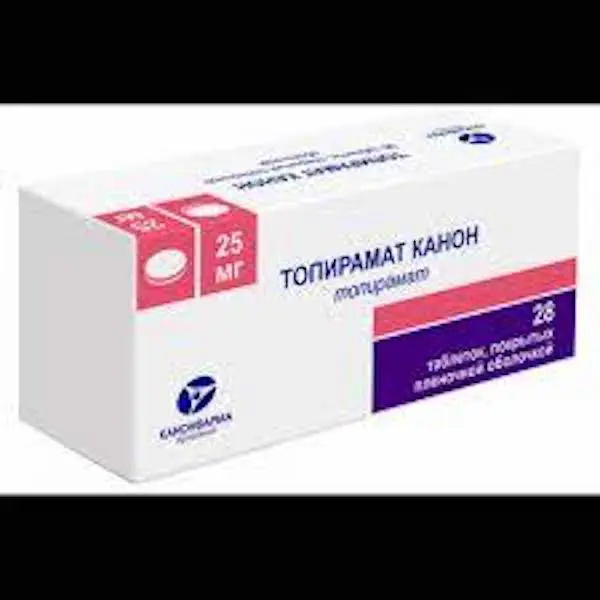 Topiramate Canon 25 mg - [28 tablets]