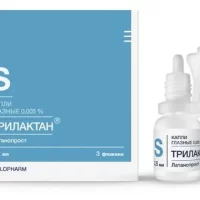Latanoprost (Trilaktan) eye drops 0.005% 2.5 ml - [3 vials]