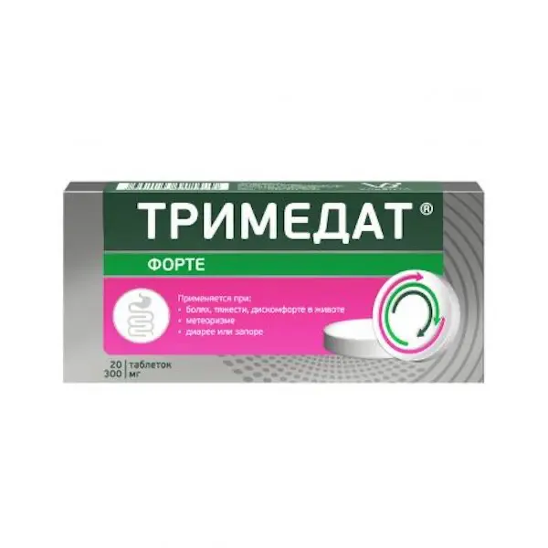 Trimebutine (Trimedat forte) XR 300 mg - [20 tablets]