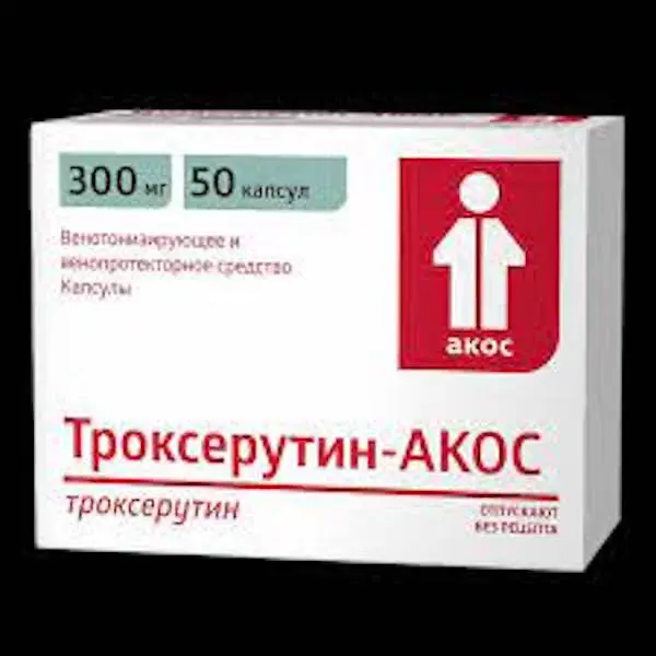 Troxerutin-Akos 300 mg - [50 capsules]