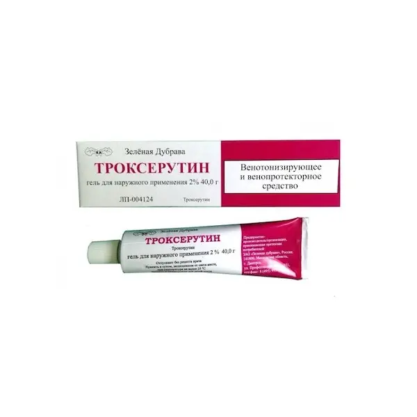 Troxerutin gel for local and external use 2% - [40 g tube]