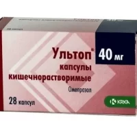 Omeprazole (Ultop) 40 mg - [28 capsules]
