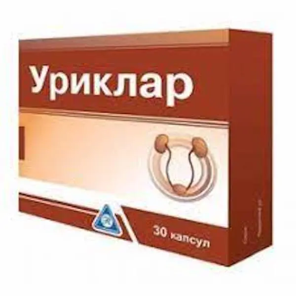 Extracts of parsley, birch, chamomile (Uriclar) 250 mg - [30 capsules]