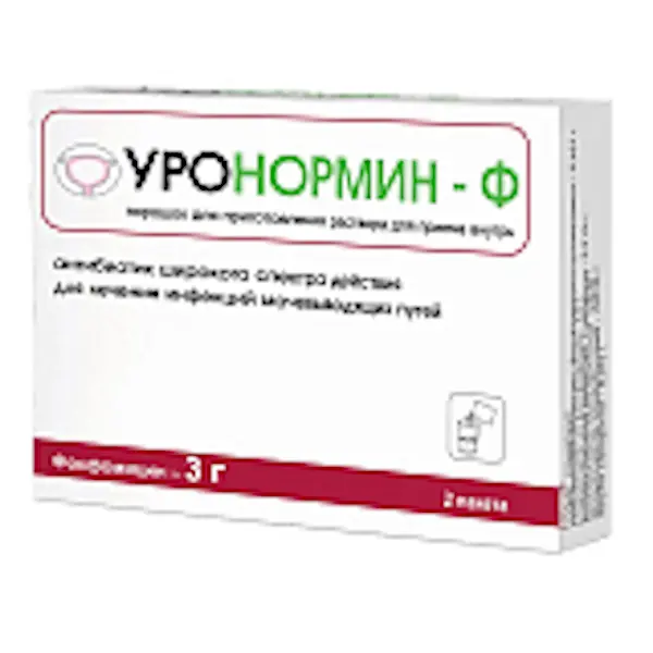 Fosfomycin (Uronormin-F) powder 3 g - [2 sachets]