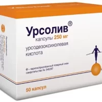 Ursodeoxycholic acid (Ursoliv) 250 mg - [50 capsules]