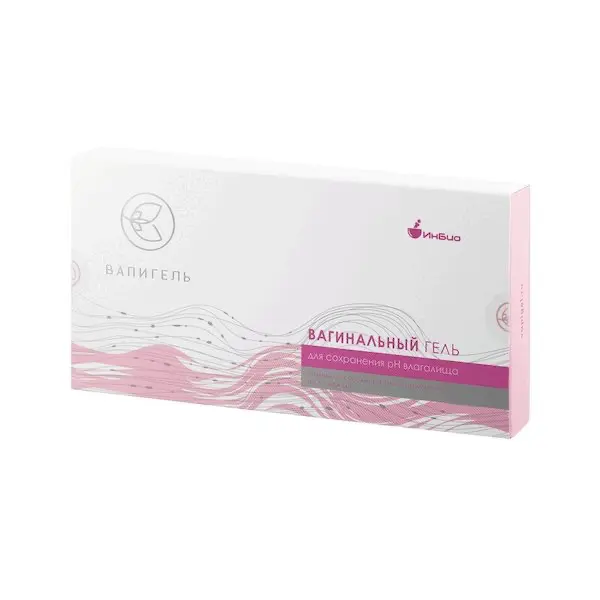 vegetable polysaccharides, lactic acid (Vapigel) vaginal gel 5ml - [7 tubes]