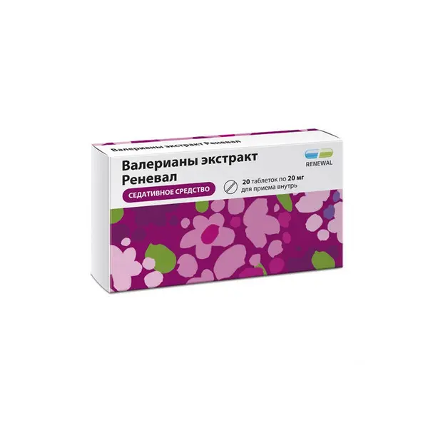 Valeriana Extract 20 mg - [28 tablets]