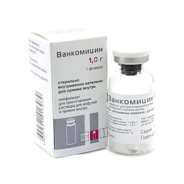 Vancomycin lyophilisate for infusions 1000 mg - [1 vial]