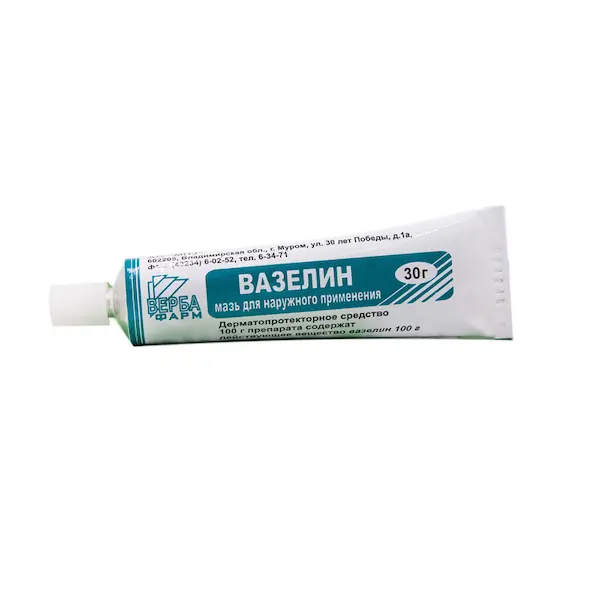 Paraffin, white soft (Vaselin) ointment - [30 g tube]