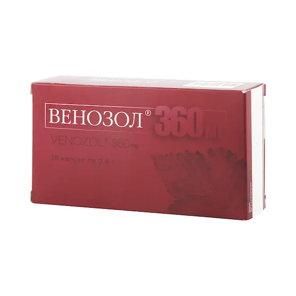 Diosmin, horse chestnut extract, hesperidin (Venozol) 360 mg - [36 capsules]