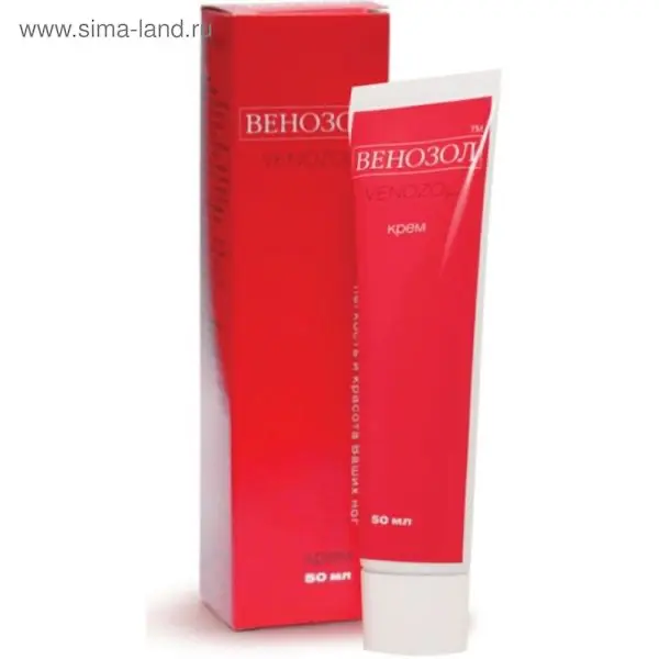 Diosmin, arnica mountain extract, hesperidin (Venozol) cream - [50 ml tube]